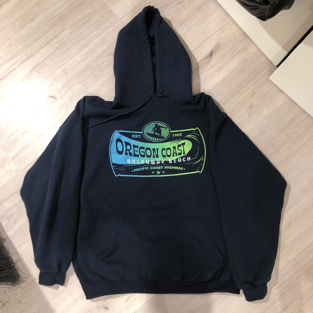 Oregon navy blue hoodie